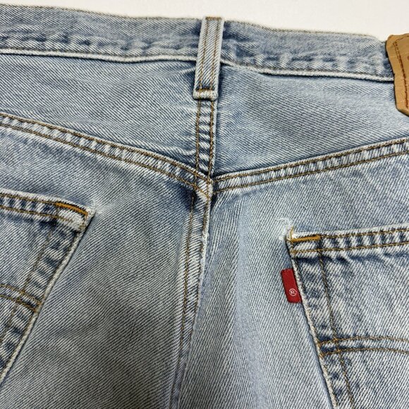 Vintage Levi’s 501 Jeans Mens 36x30 (34x28.5) Button Fly Denim Mexico 501-0193 - Picture 9 of 16